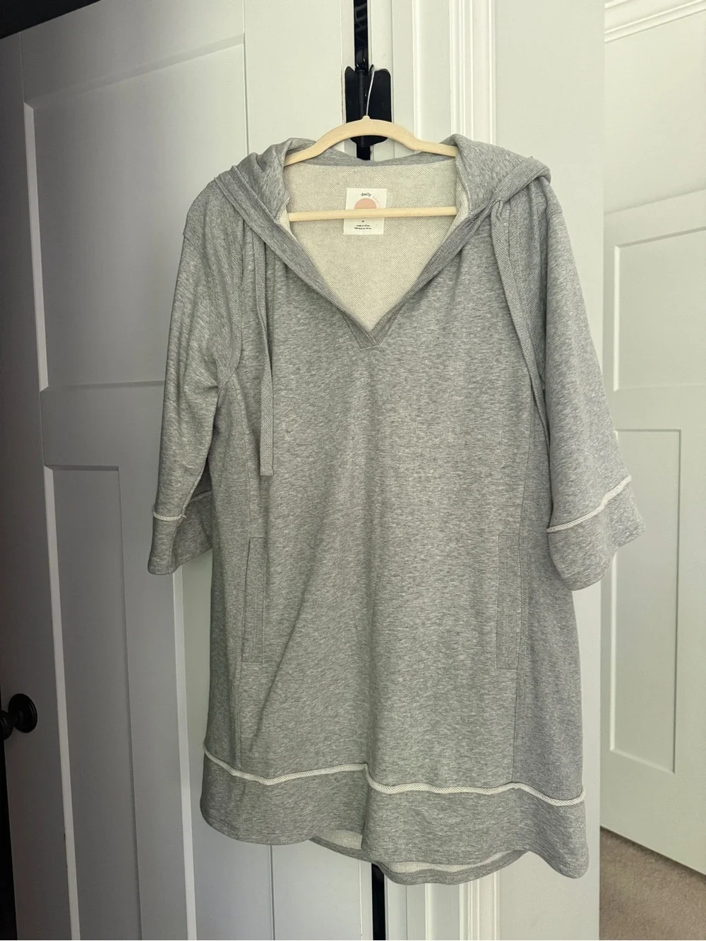Daily Practice gray hoodie casual dress Anthropologie‎ sport